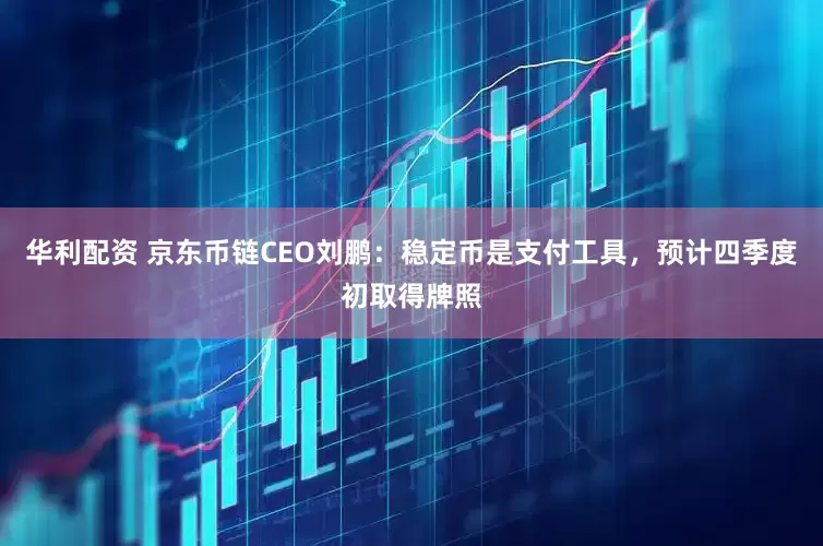 华利配资 京东币链CEO刘鹏：稳定币是支付工具，预计四季度初取得牌照