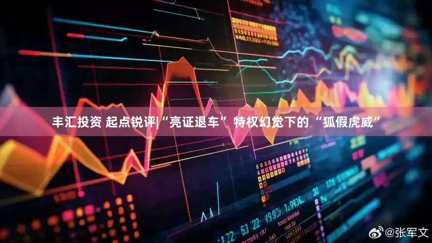 丰汇投资 起点锐评|“亮证退车” 特权幻觉下的 “狐假虎威”